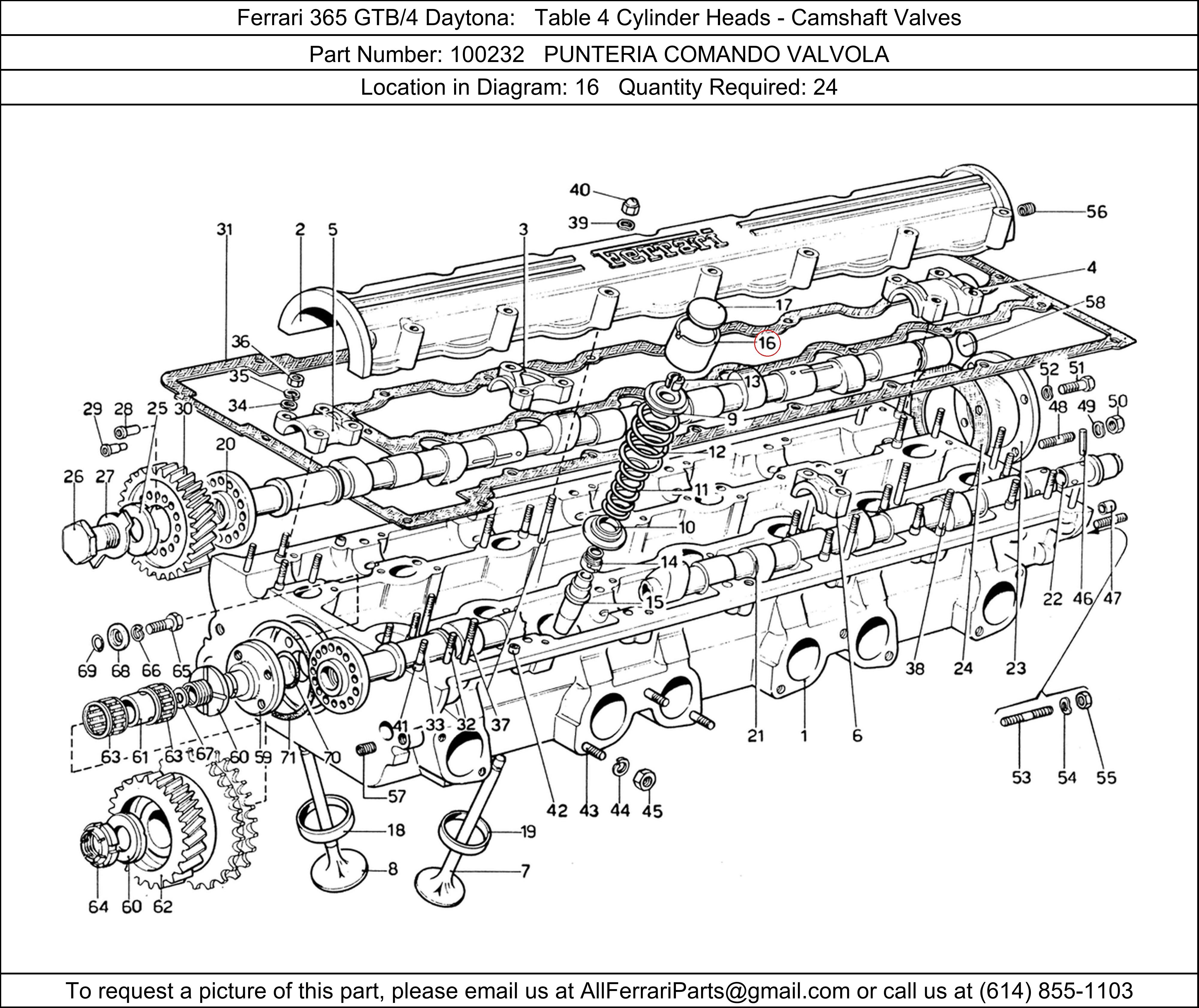 Ferrari Part 100232