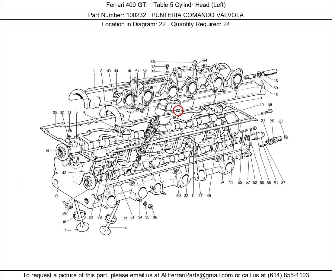 Ferrari Part 100232