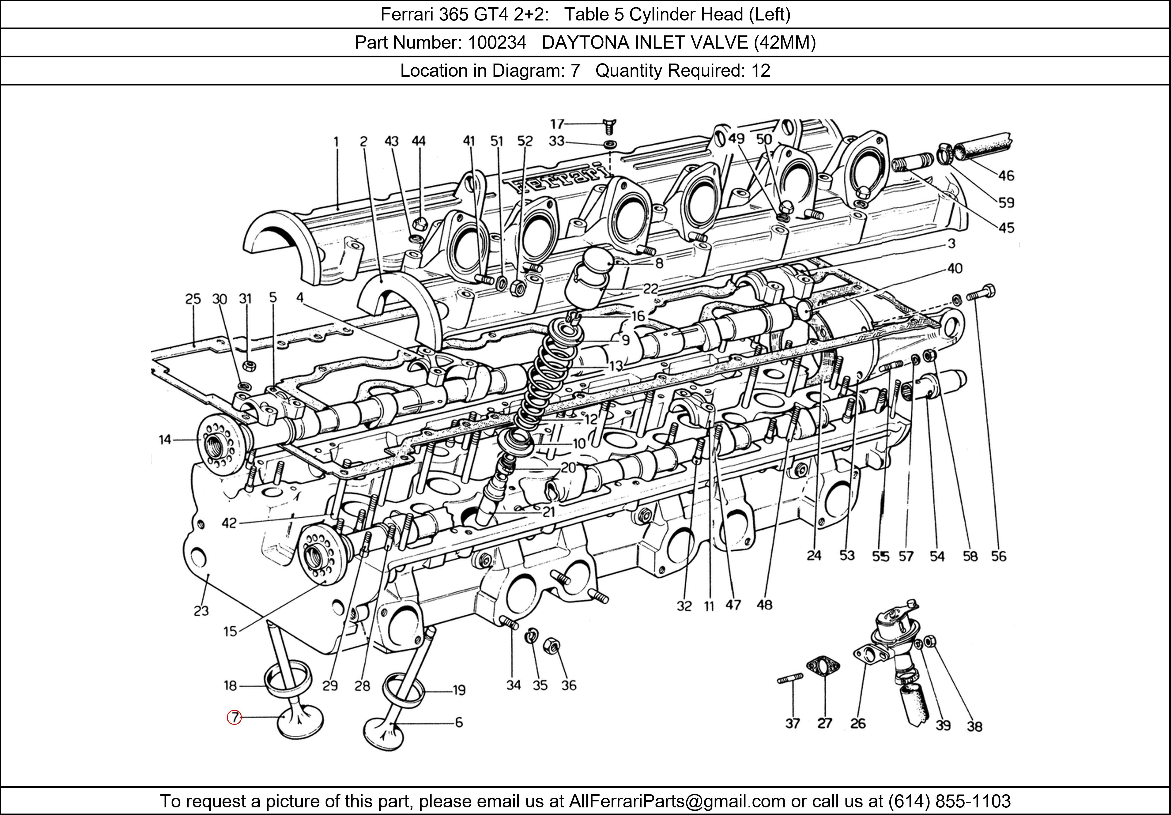 Ferrari Part 100234