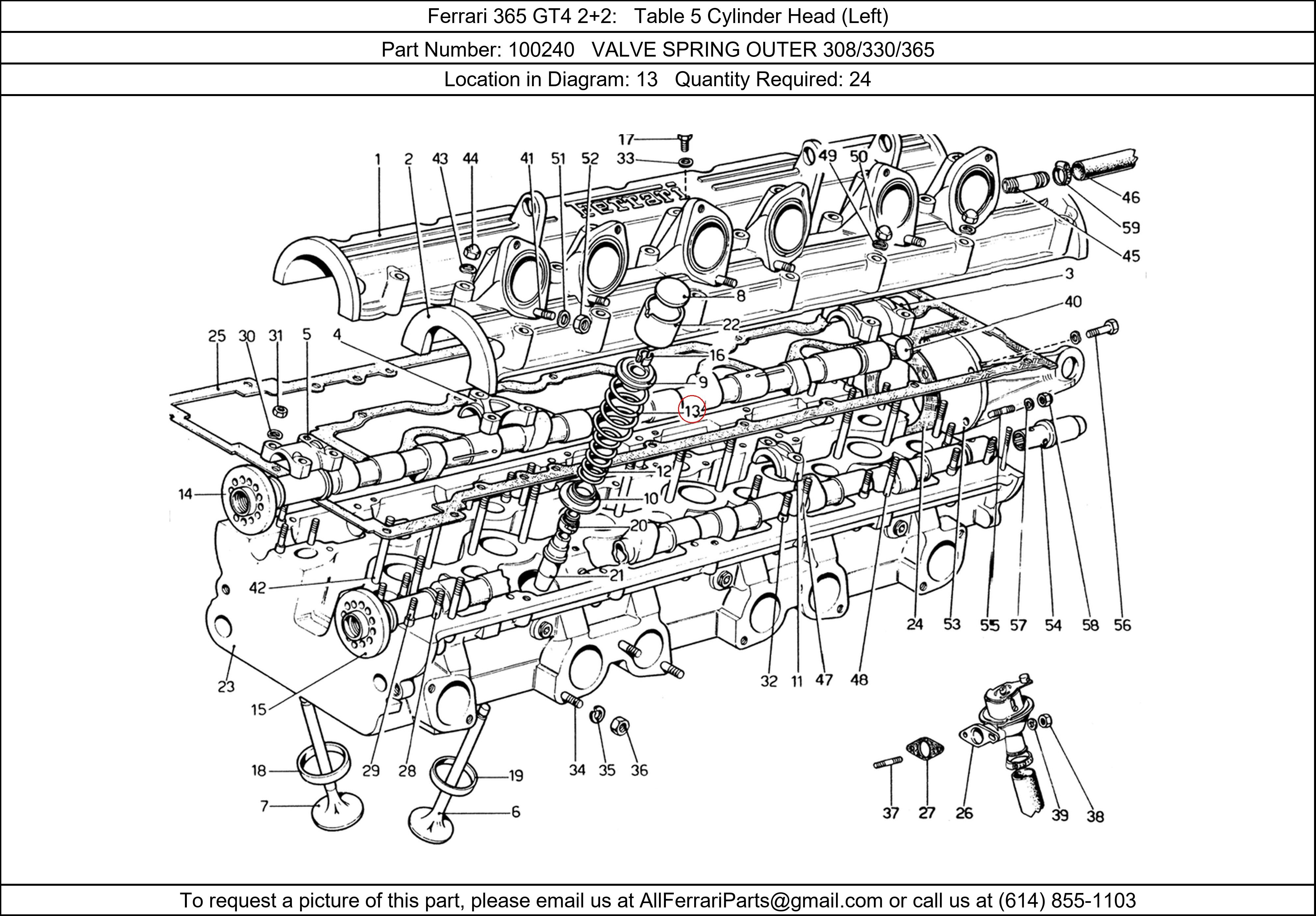 Ferrari Part 100240