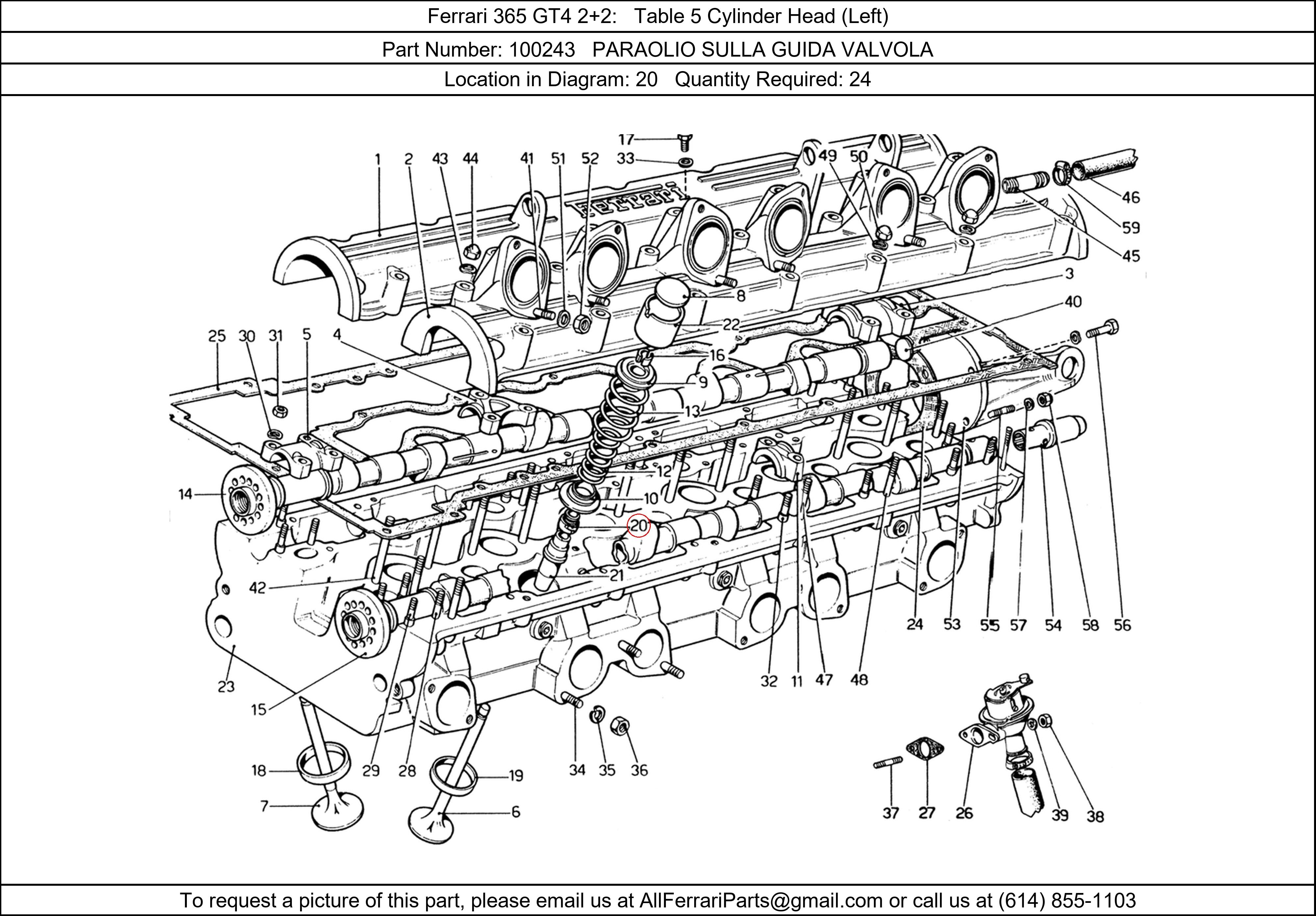 Ferrari Part 100243