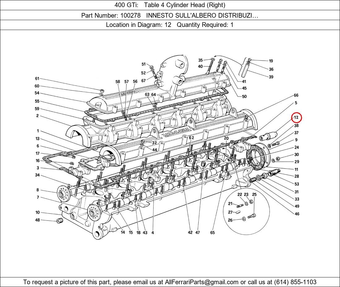 Ferrari Part 100278