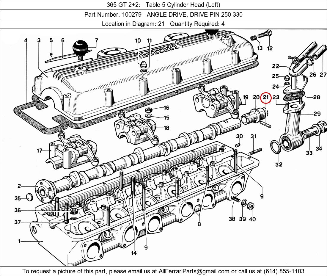 Ferrari Part 100279