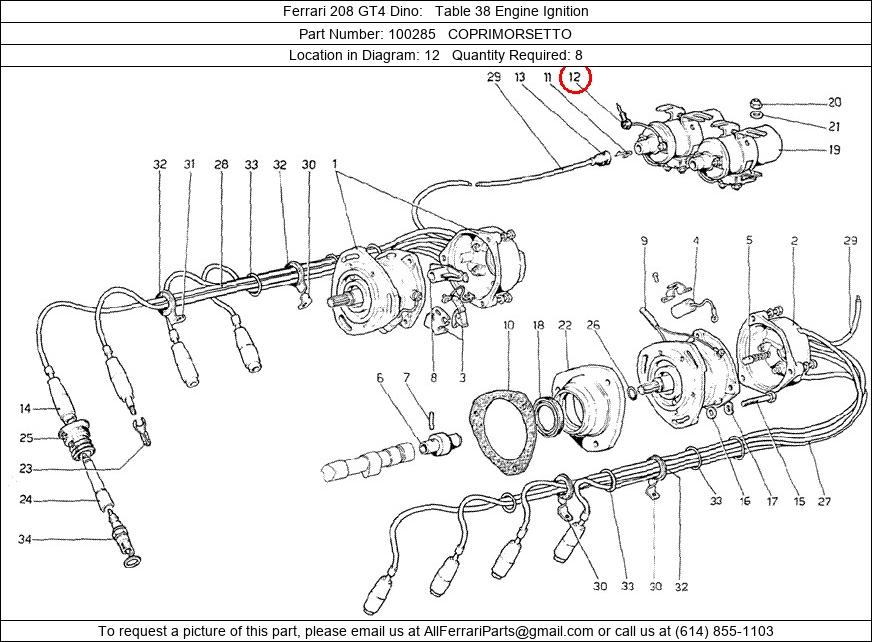 Ferrari Part 100285