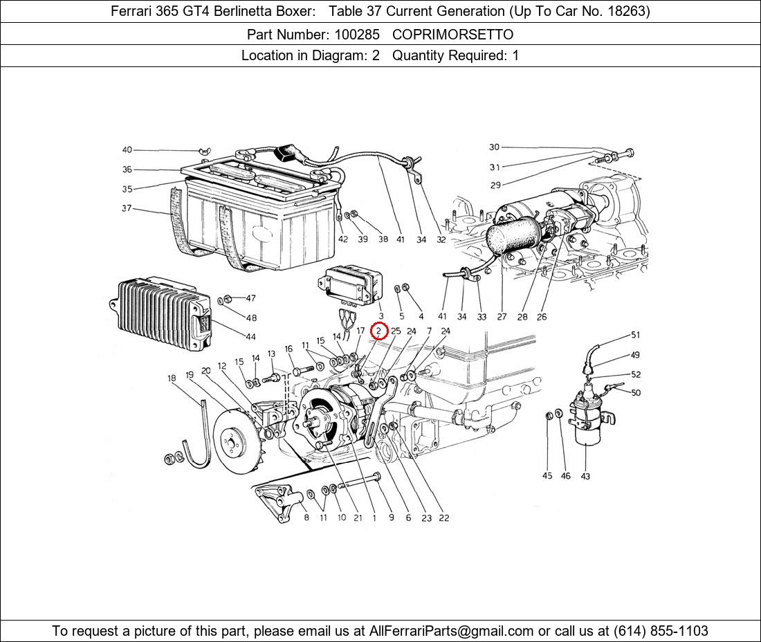 Ferrari Part 100285