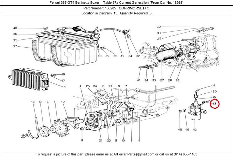 Ferrari Part 100285