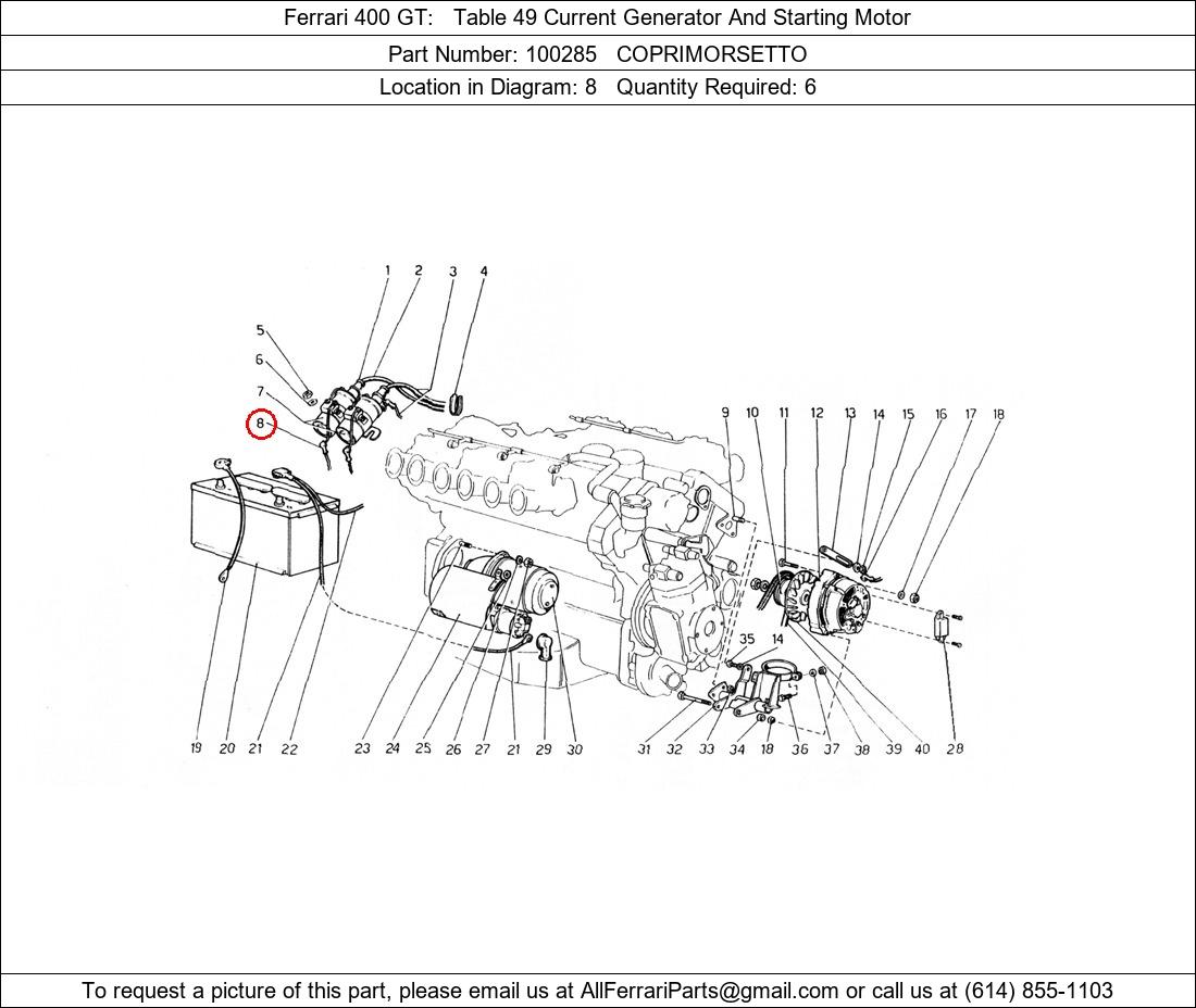 Ferrari Part 100285