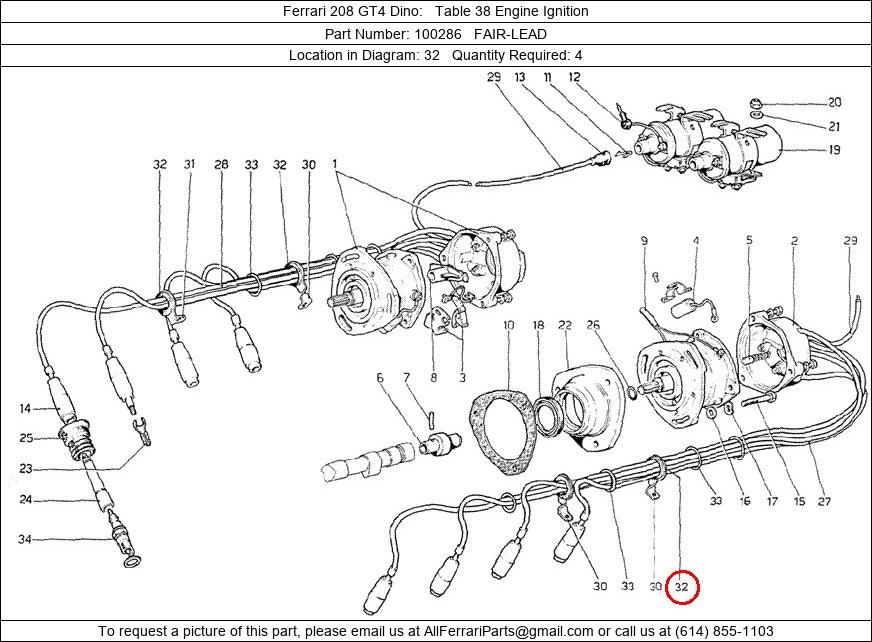 Ferrari Part 100286