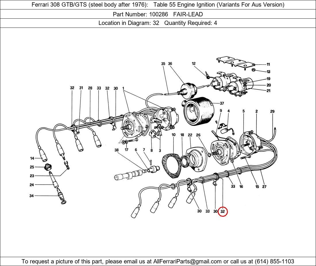 Ferrari Part 100286