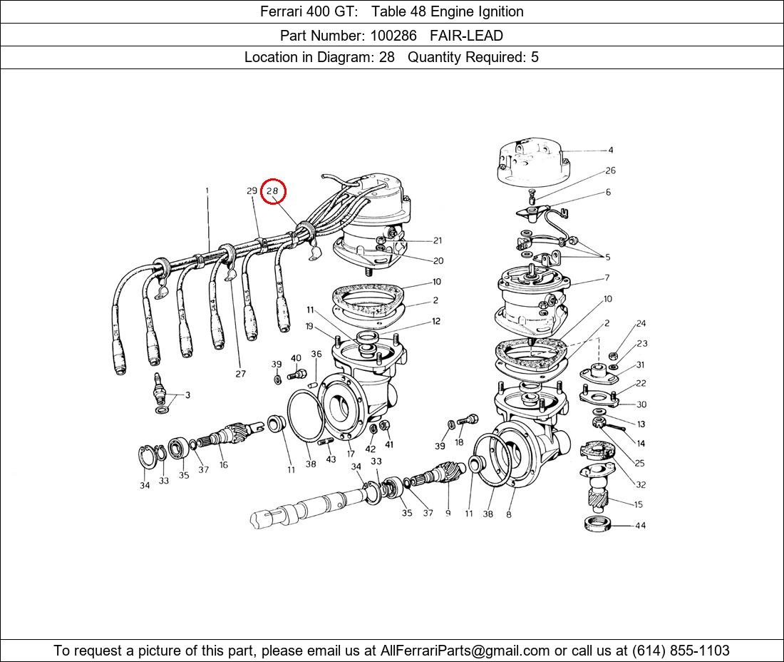 Ferrari Part 100286