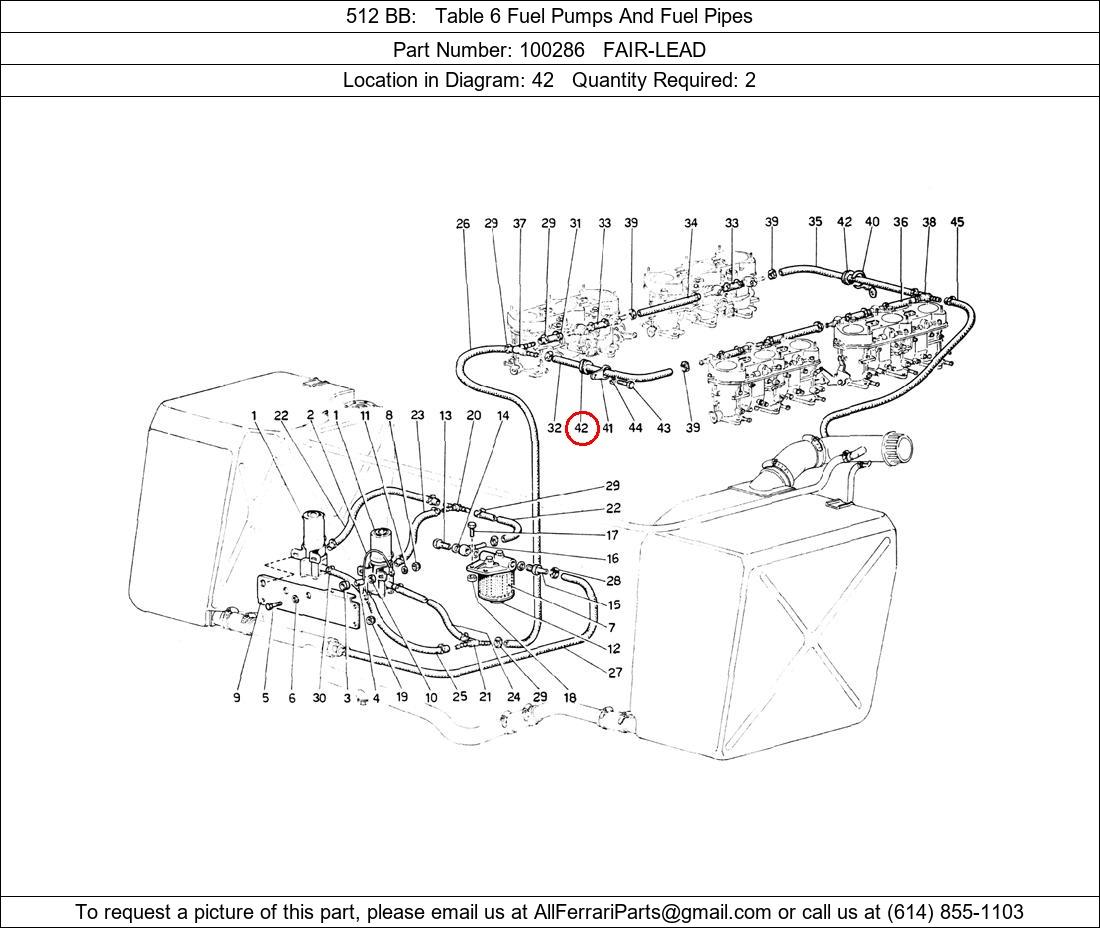 Ferrari Part 100286