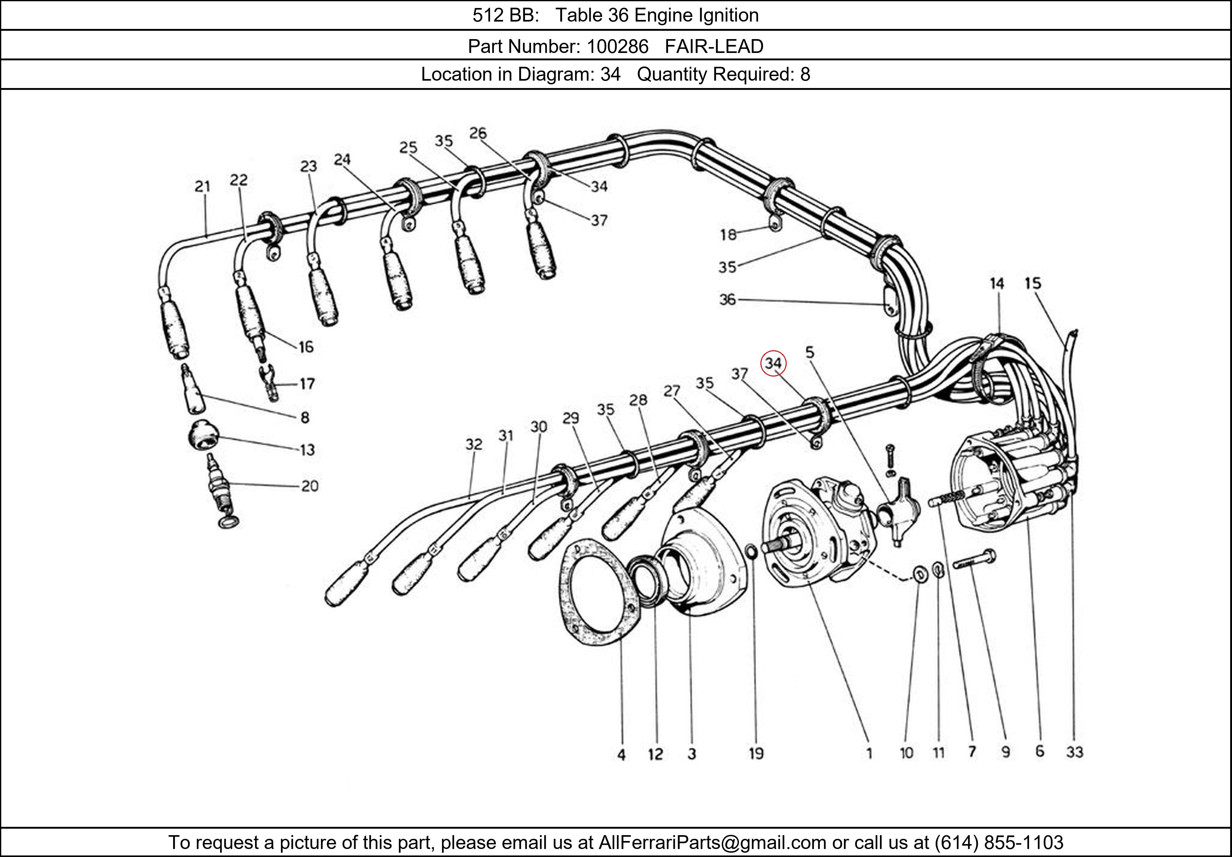 Ferrari Part 100286