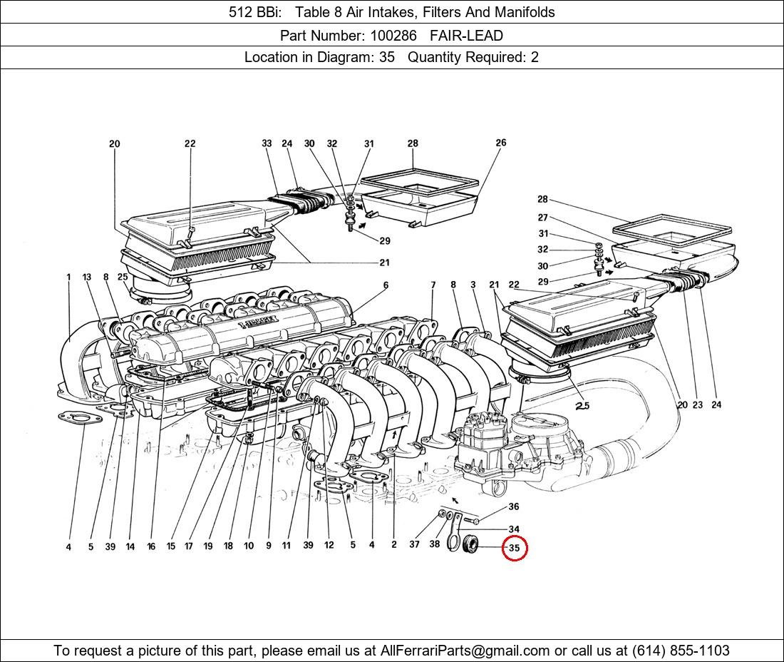 Ferrari Part 100286