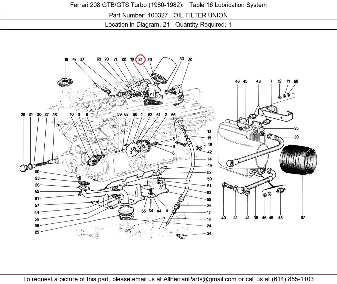 Ferrari Part 100327