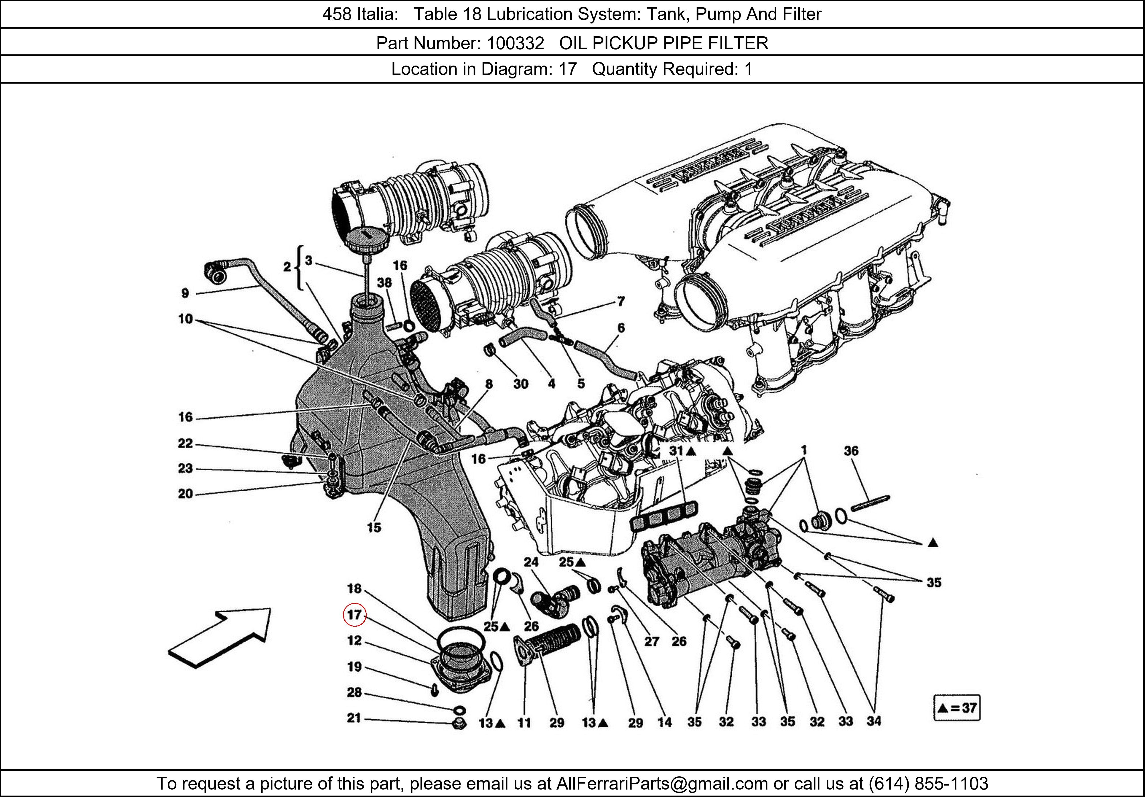 Ferrari Part 100332