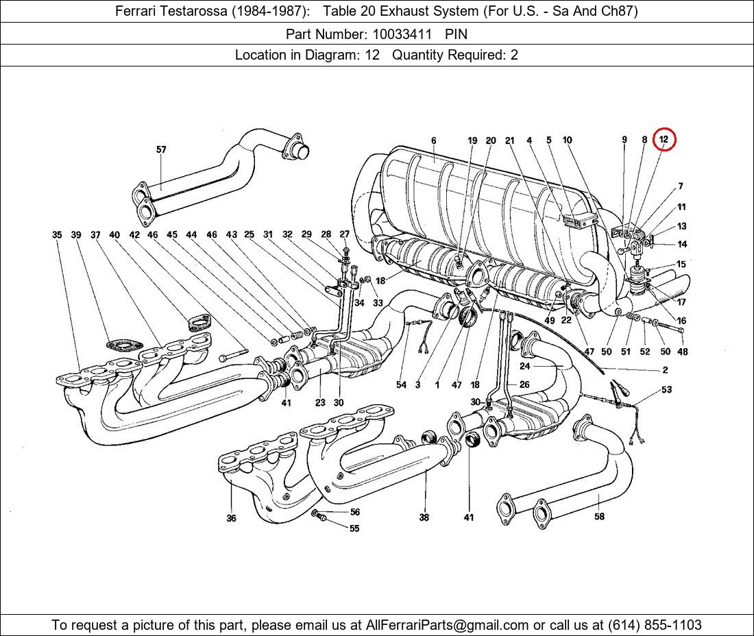 Ferrari Part 10033411