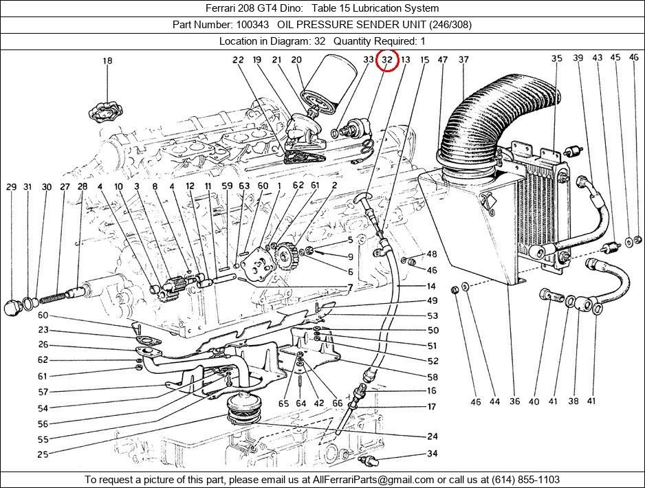 Ferrari Part 100343