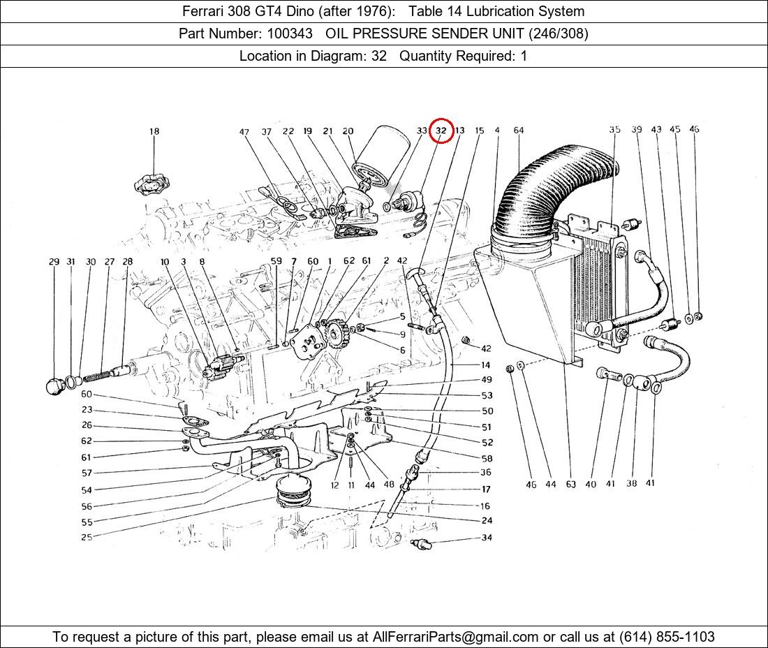 Ferrari Part 100343