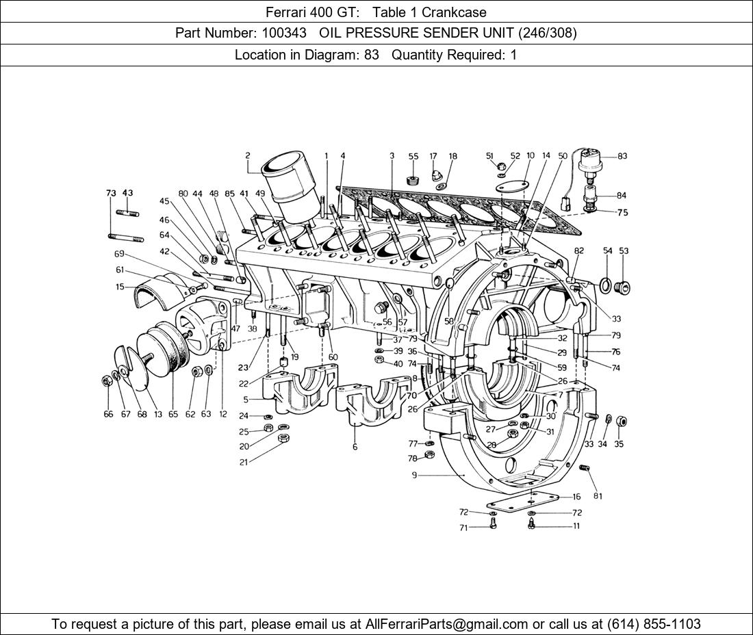 Ferrari Part 100343