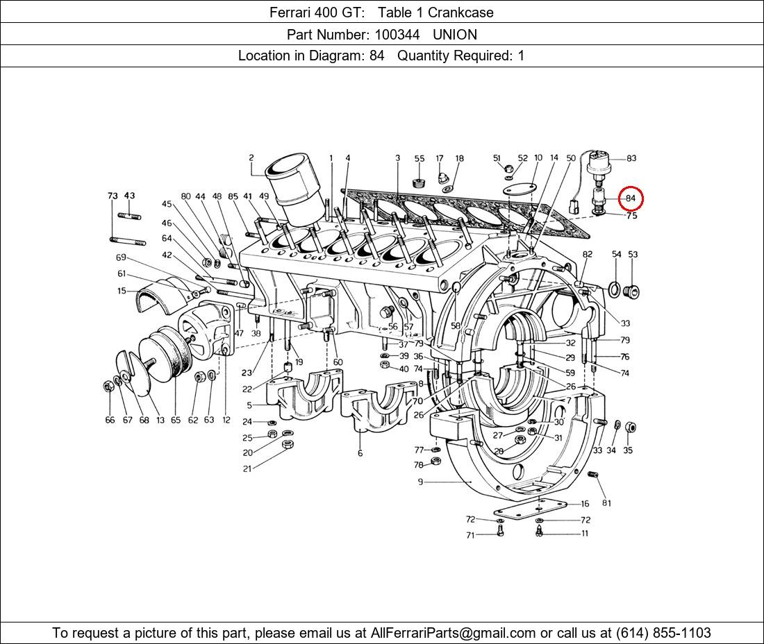 Ferrari Part 100344