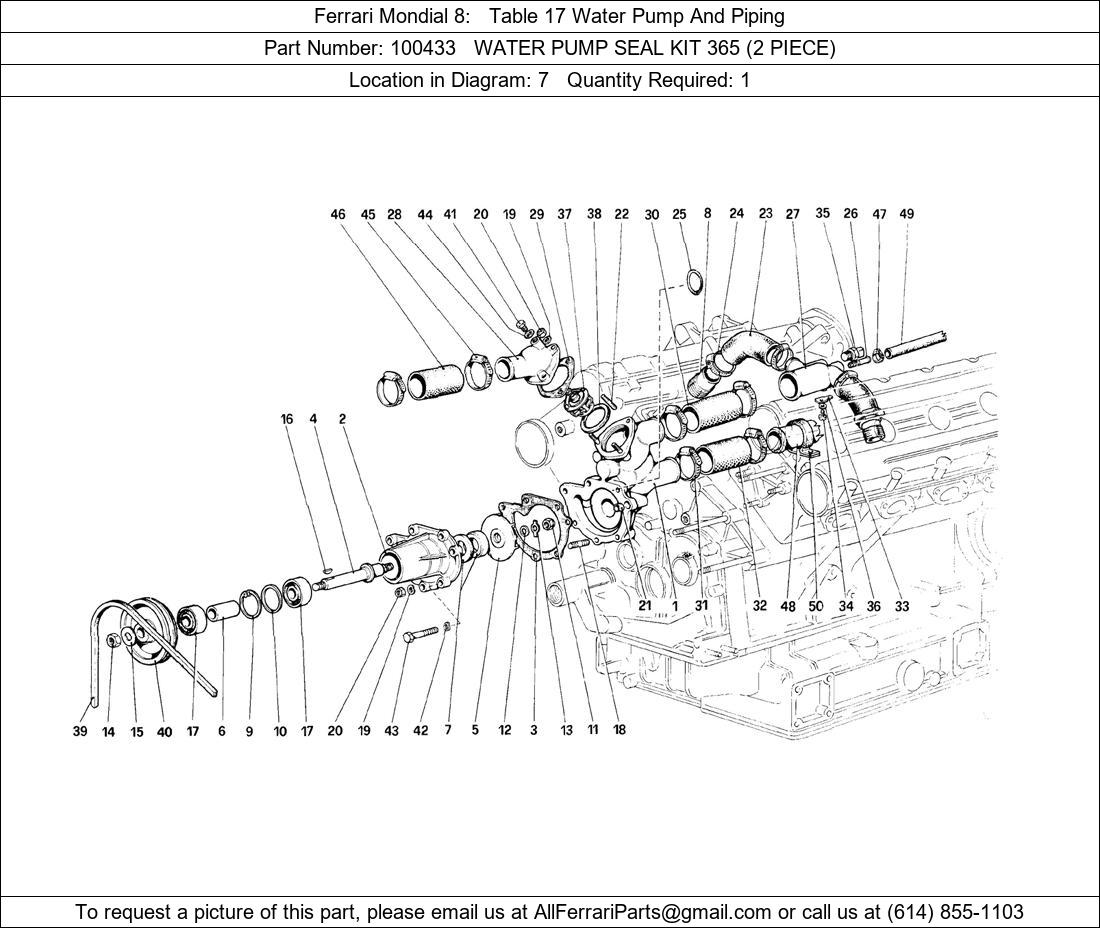 Ferrari Part 100433