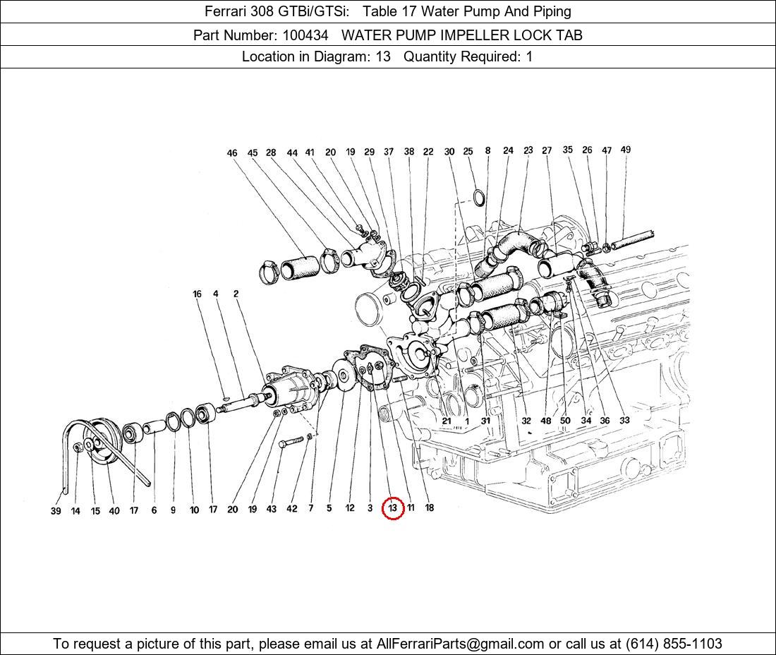 Ferrari Part 100434