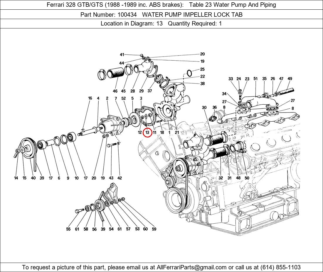 Ferrari Part 100434