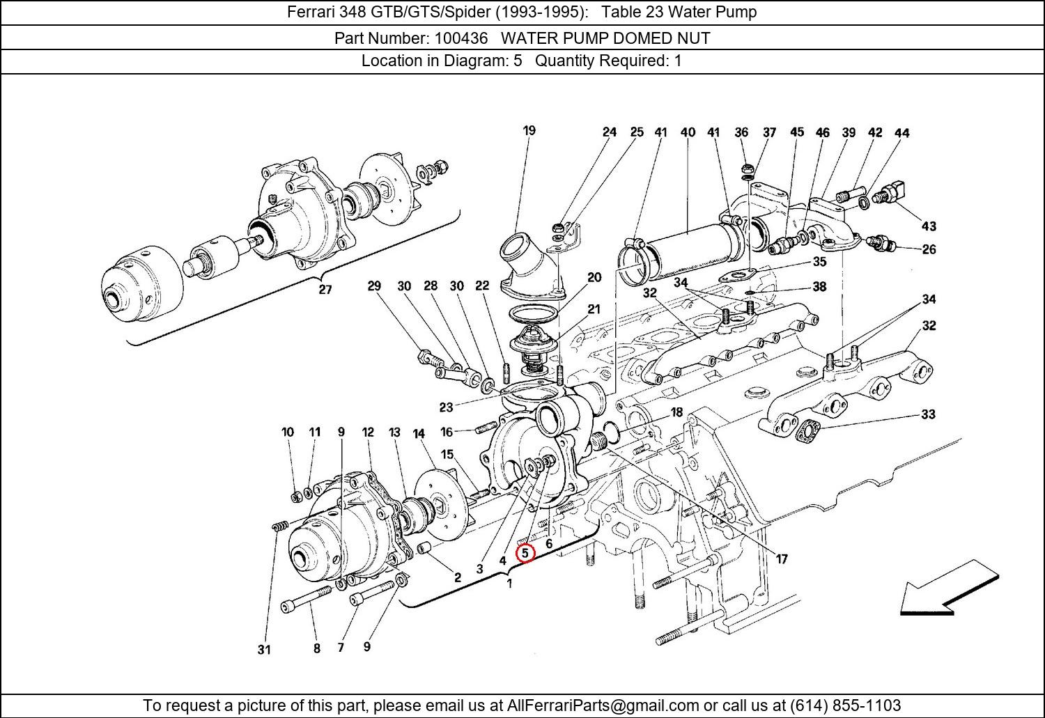 Ferrari Part 100436