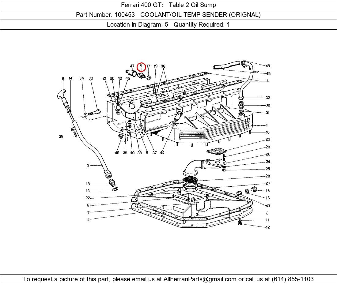 Ferrari Part 100453