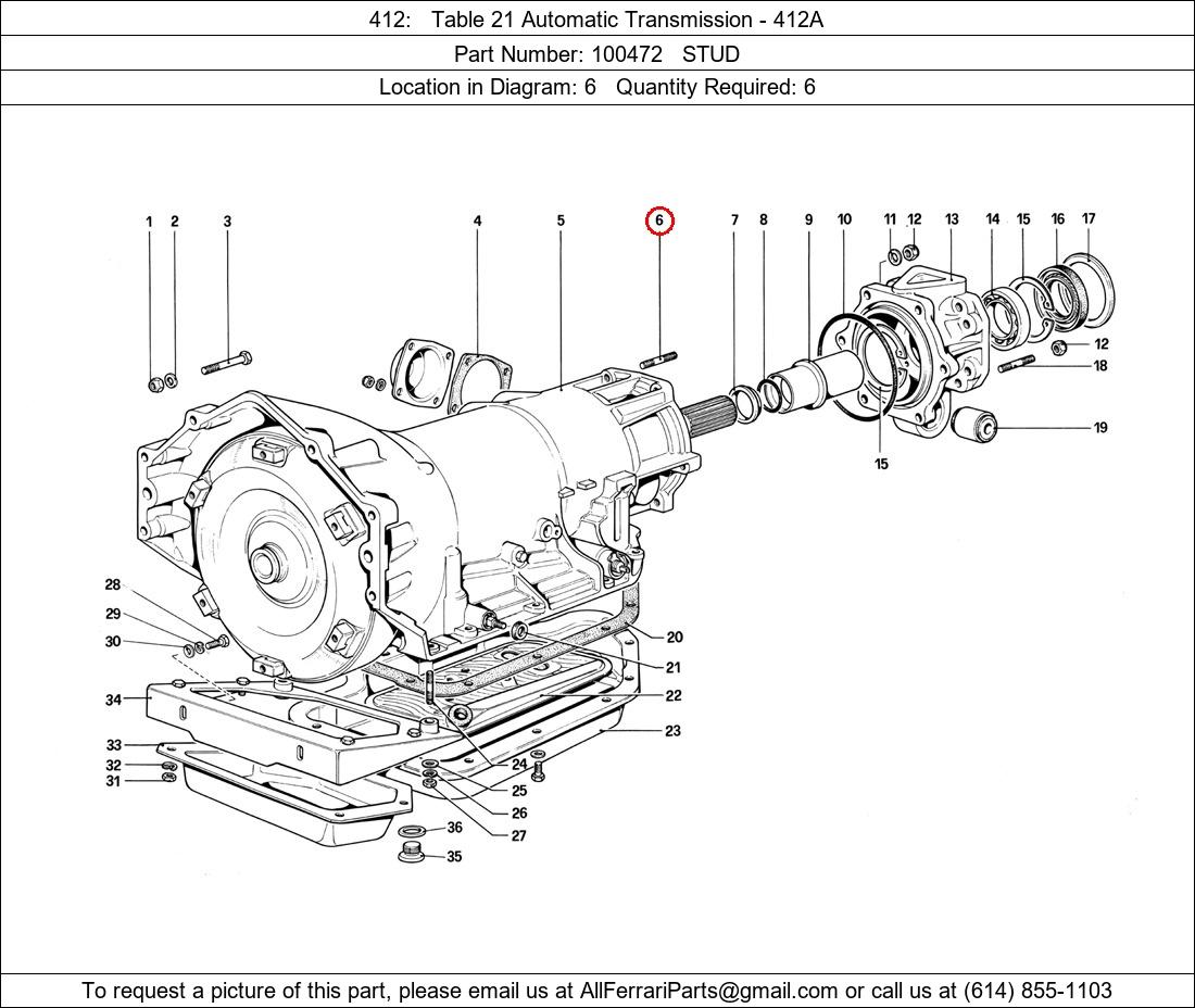 Ferrari Part 100472