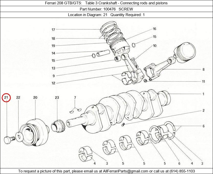 Ferrari Part 100476