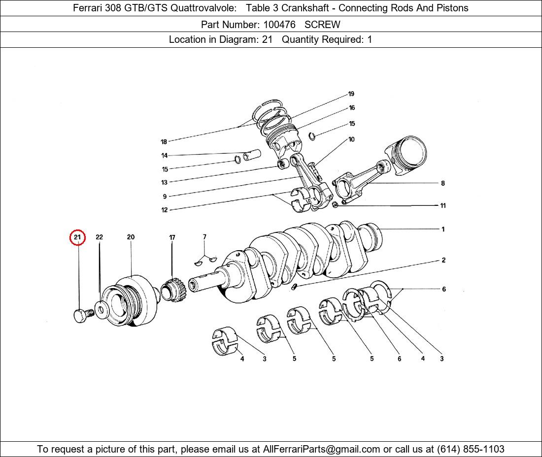 Ferrari Part 100476