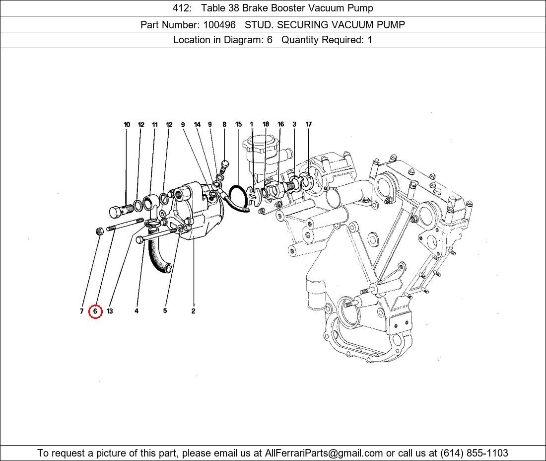 Ferrari Part 100496