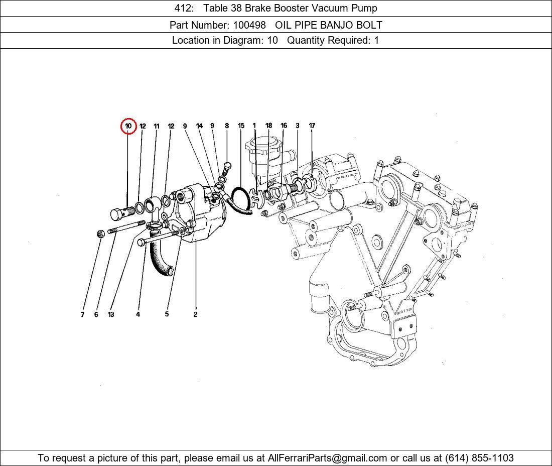 Ferrari Part 100498