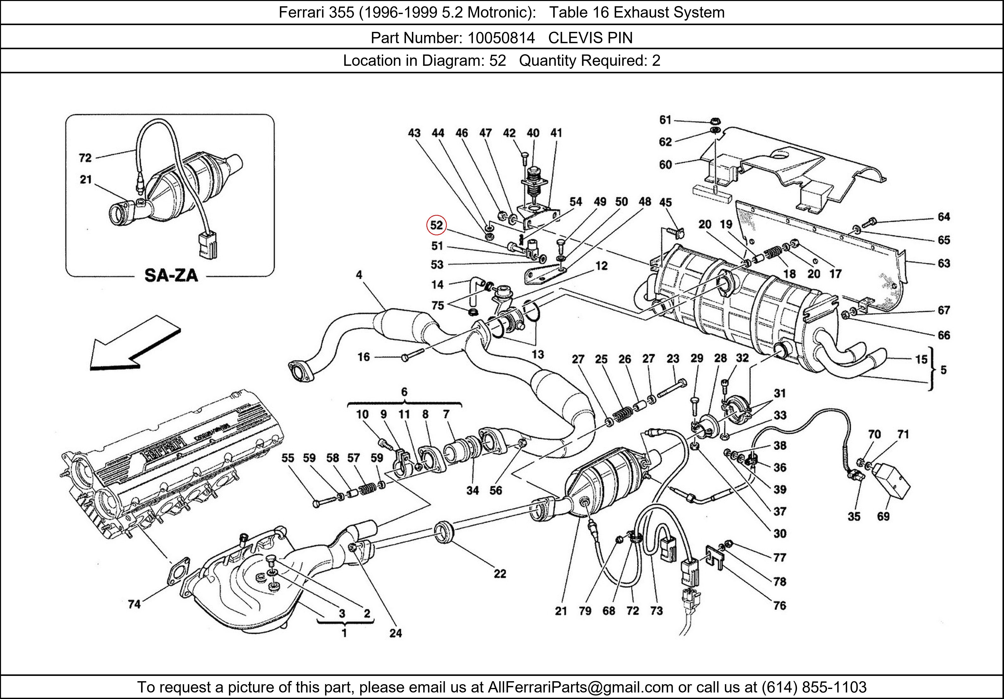 Ferrari Part 10050814