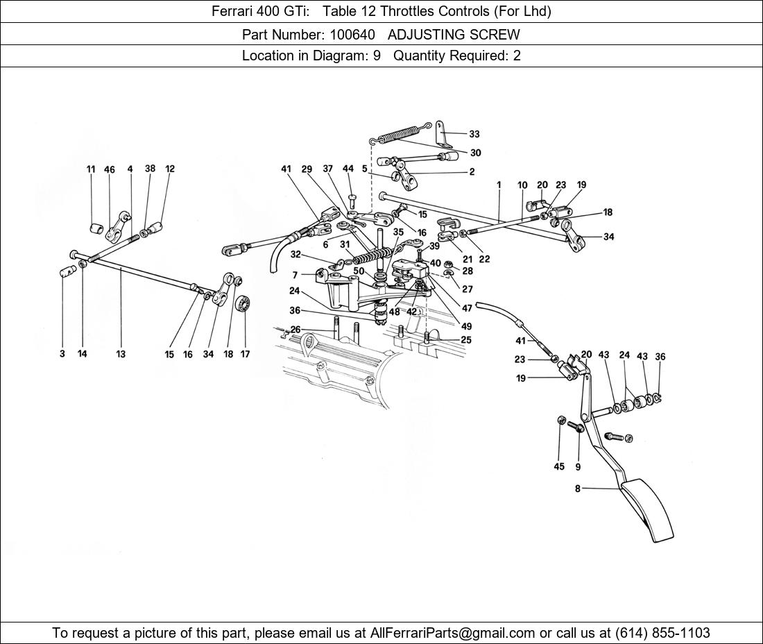 Ferrari Part 100640