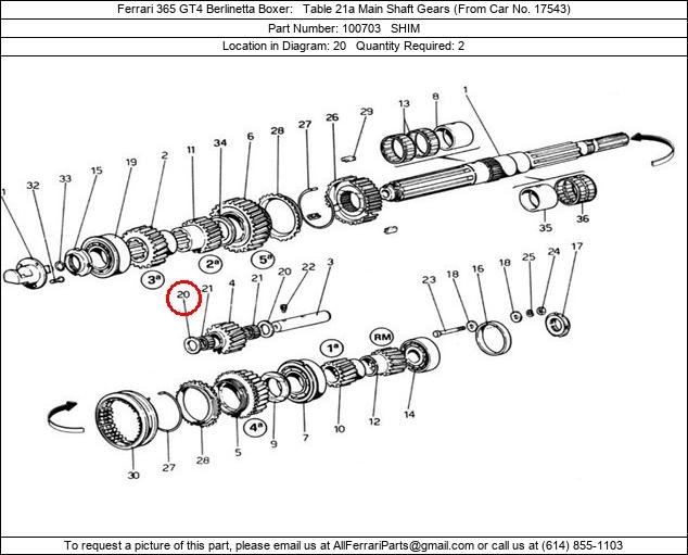 Ferrari Part 100703