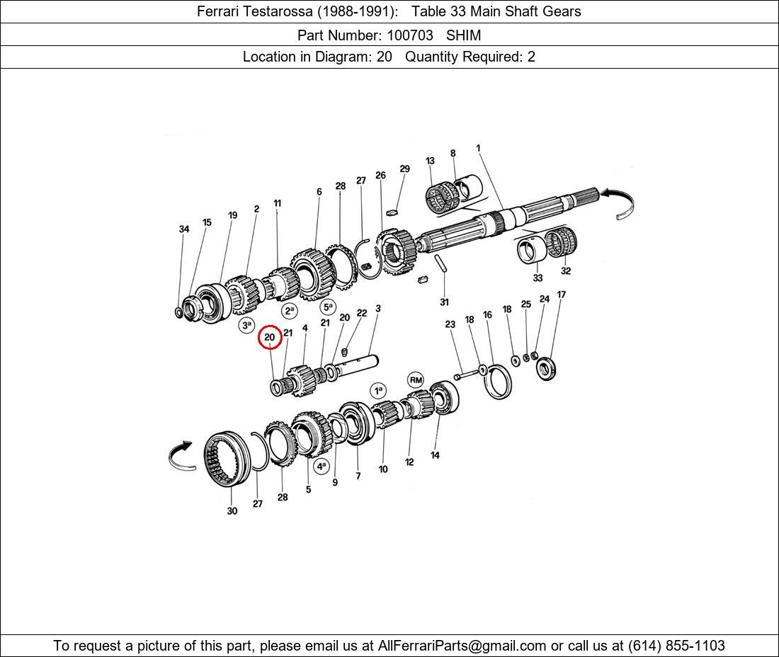 Ferrari Part 100703