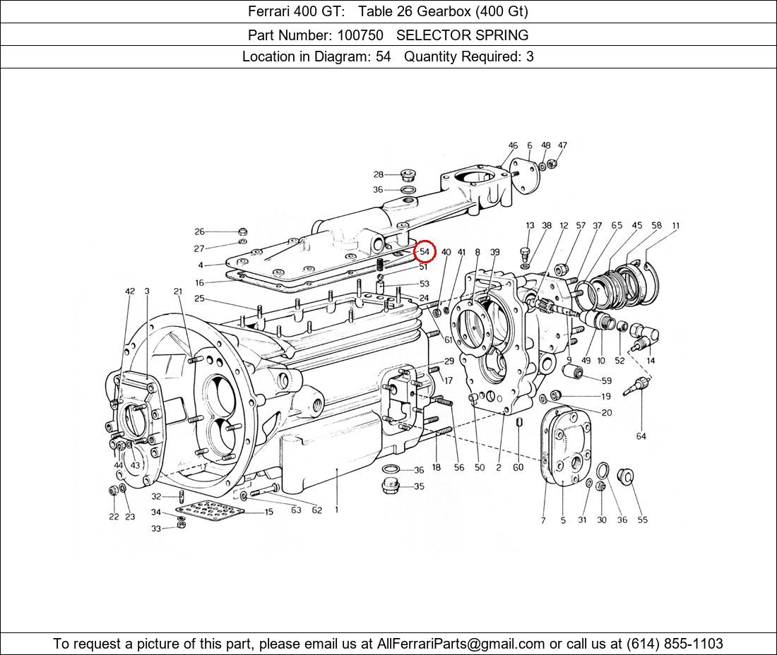 Ferrari Part 100750