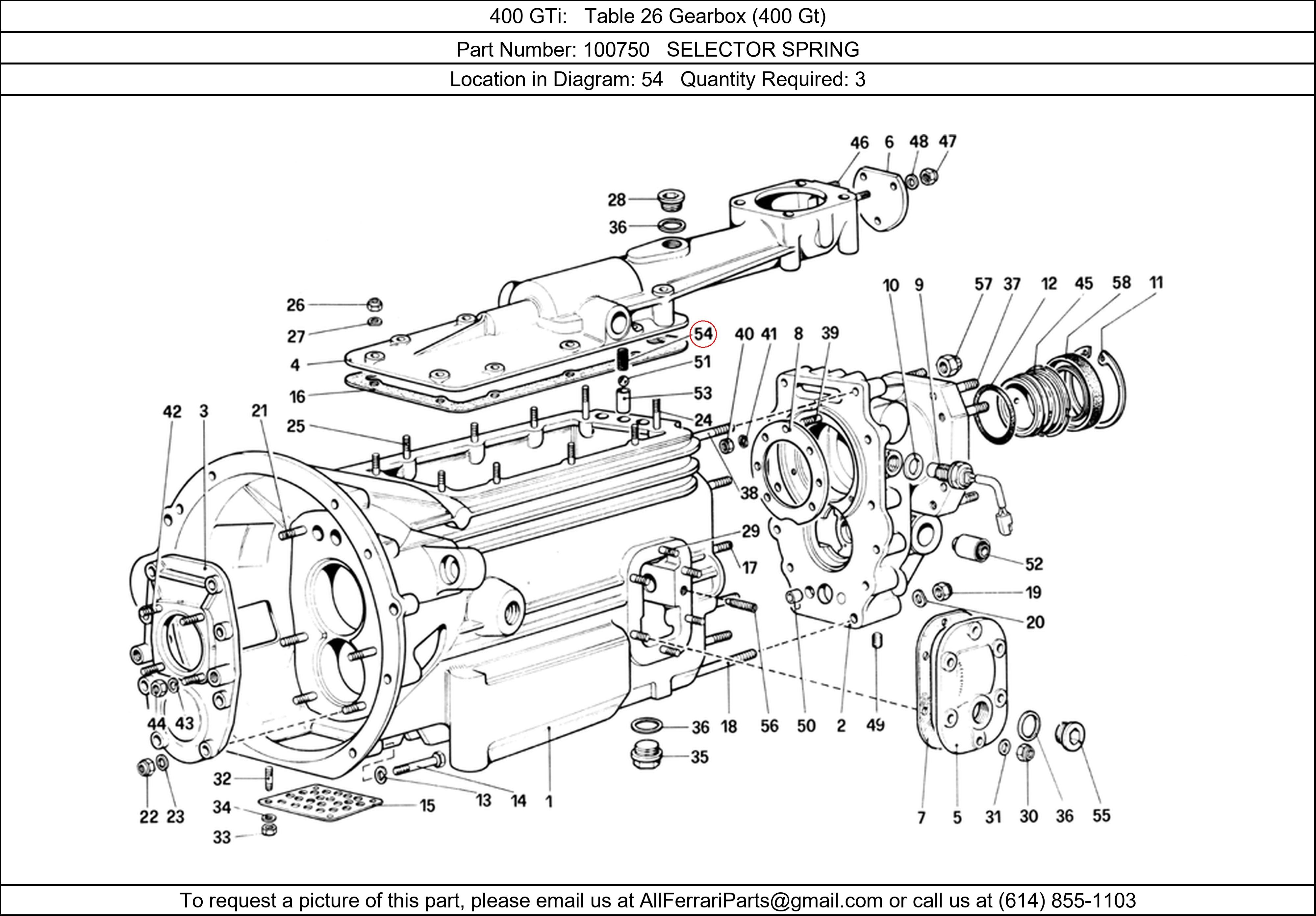 Ferrari Part 100750