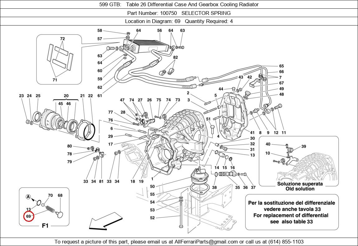 Ferrari Part 100750