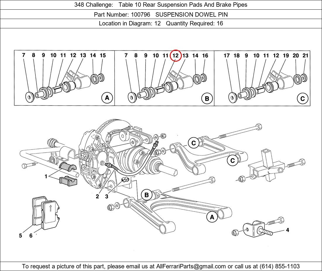 Ferrari Part 100796