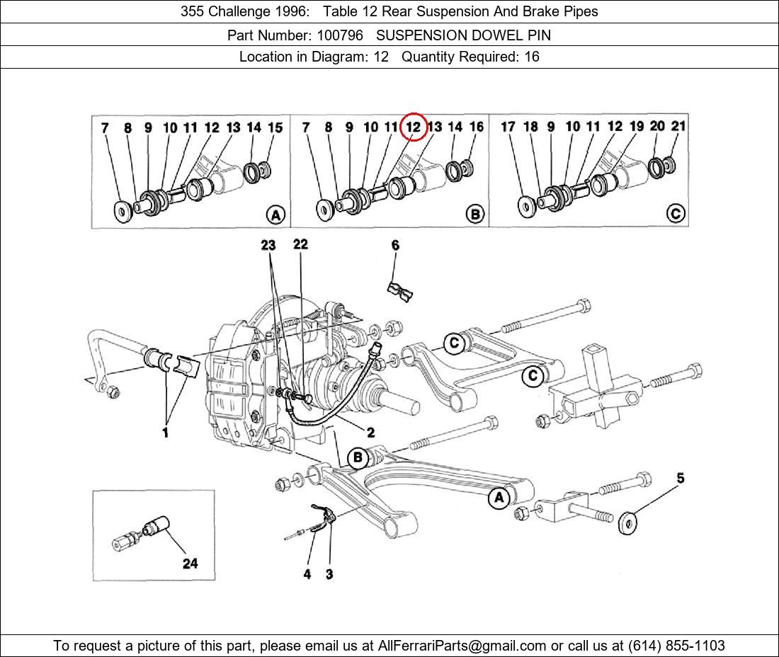 Ferrari Part 100796