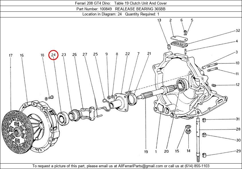 Ferrari Part 100849