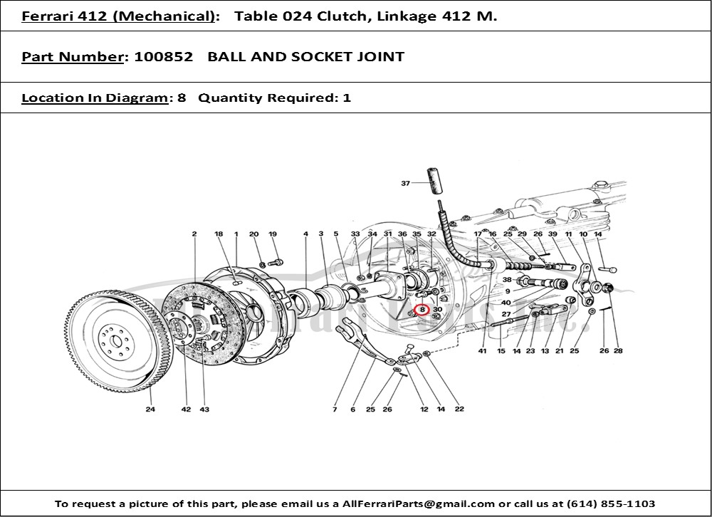 Ferrari Part 100852