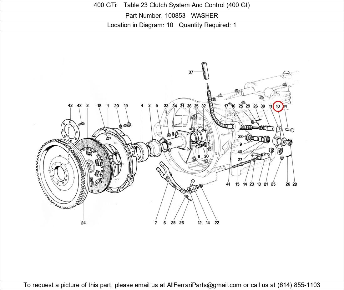 Ferrari Part 100853