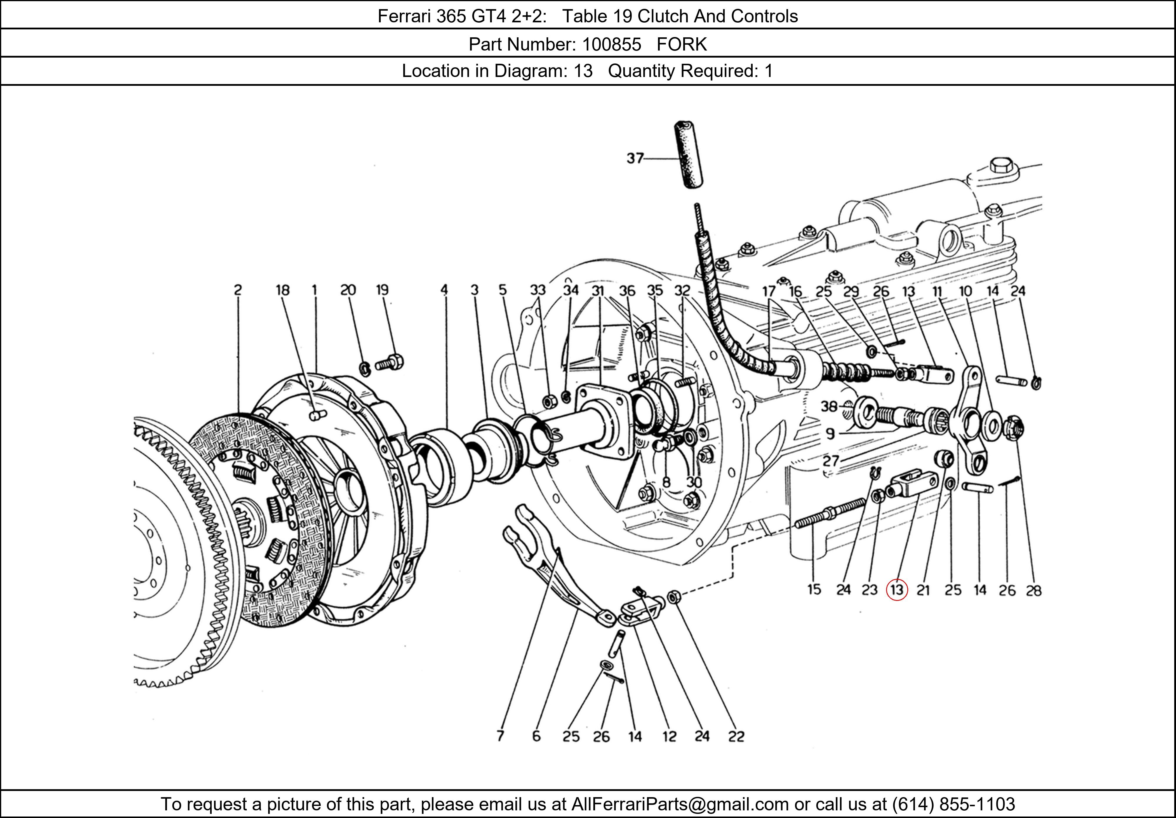 Ferrari Part 100855