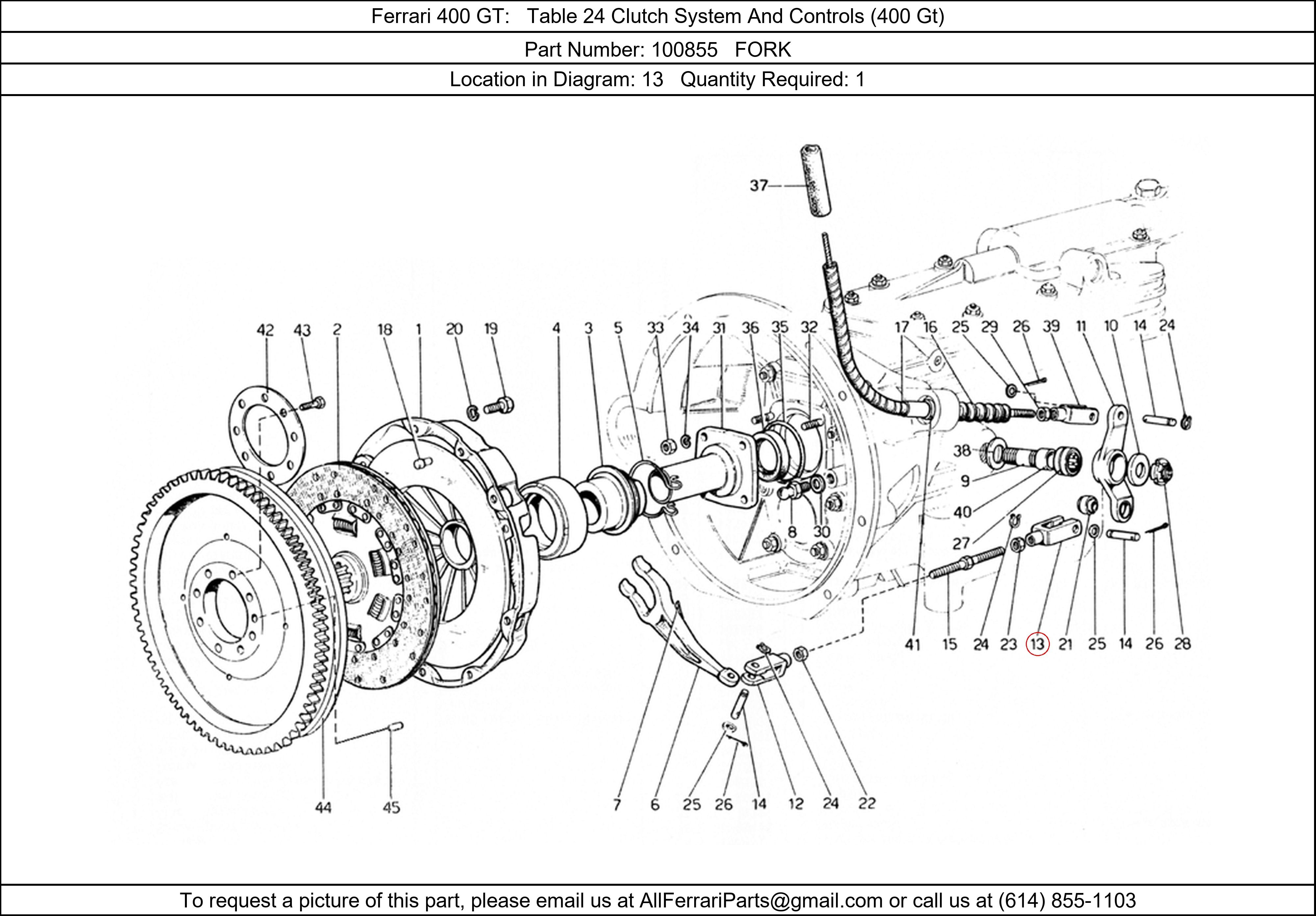 Ferrari Part 100855