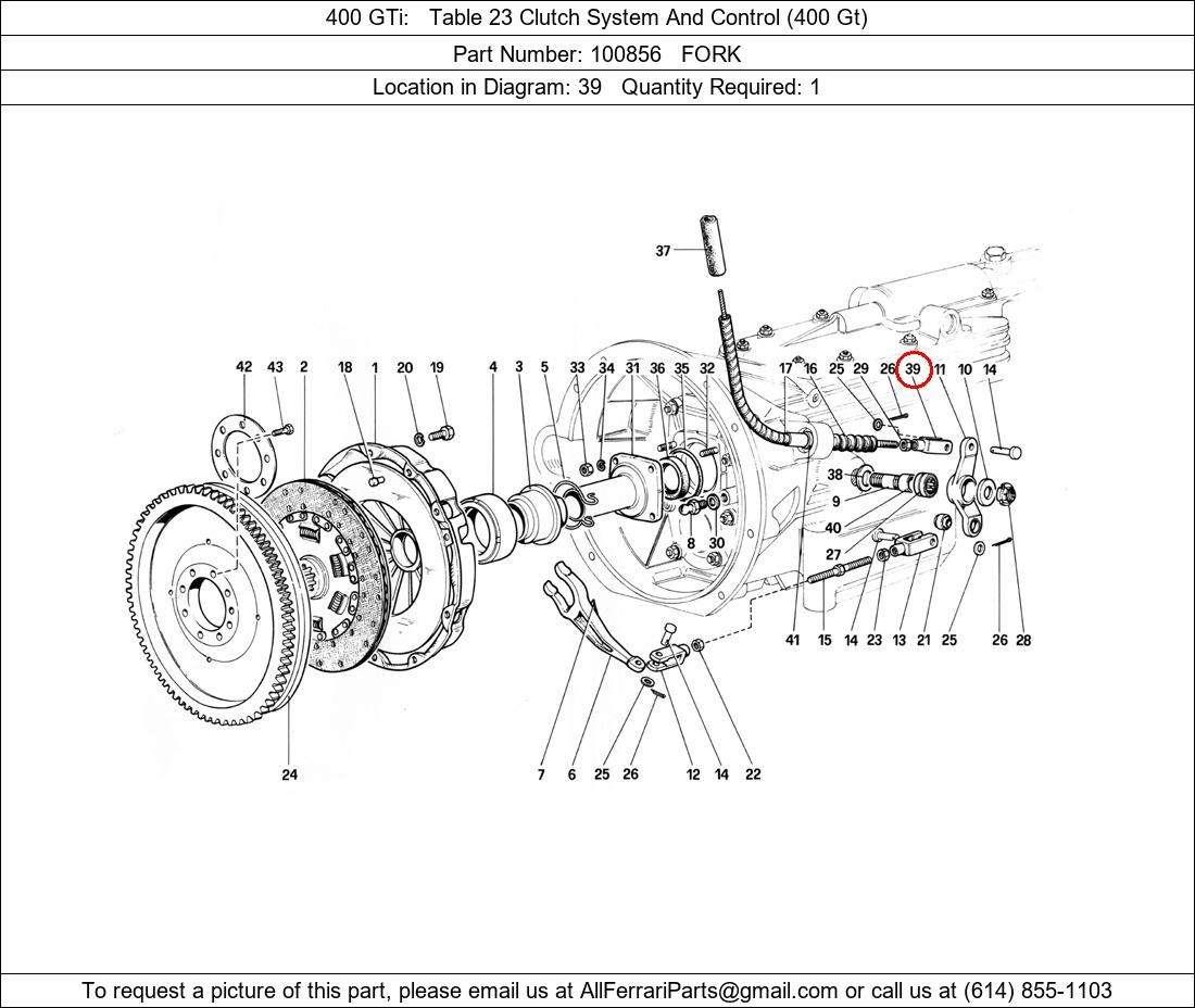 Ferrari Part 100856