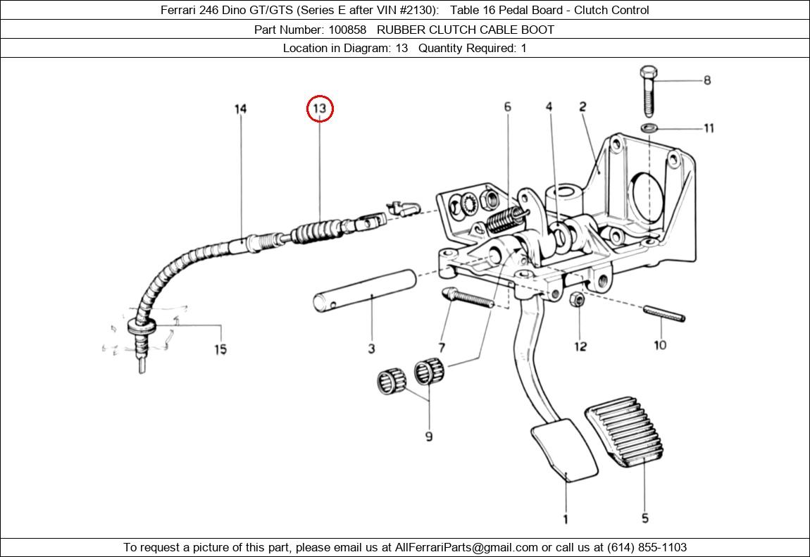 Ferrari Part 100858